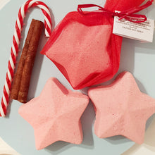 Load image into Gallery viewer, Christmas Star Bath Bomb - Festive bath treat - Christmas Stocking Filler
