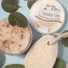 Load image into Gallery viewer, Twinkle Toes Foot Scrub - Exfoliating Salt Scrub
