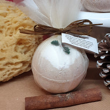 Load image into Gallery viewer, Christmas Pudding Bath Bomb - Festive bath treat - Christmas Stocking Filler
