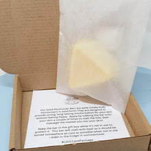 Load image into Gallery viewer, Solid Moisturiser Bar - The Yorkshire Triangle - Yorkshire themed gift idea
