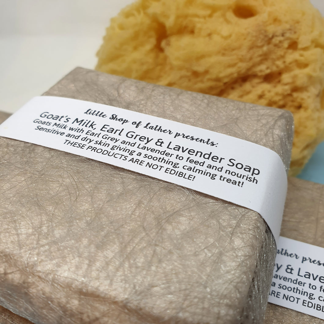 Goat's Milk Soap - Lots of flavours - creamy, mild and moisturising