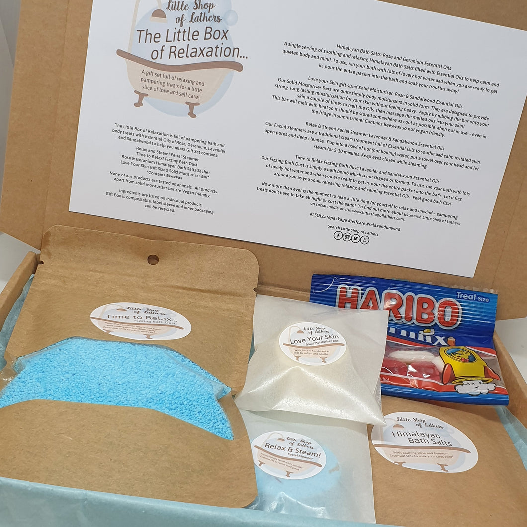 Little Box of Relaxation - Bath and Body Letterbox Gift Set