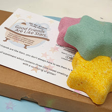 Load image into Gallery viewer, Good Friends Are Like Stars - Bath and Body Letterbox Gift Set

