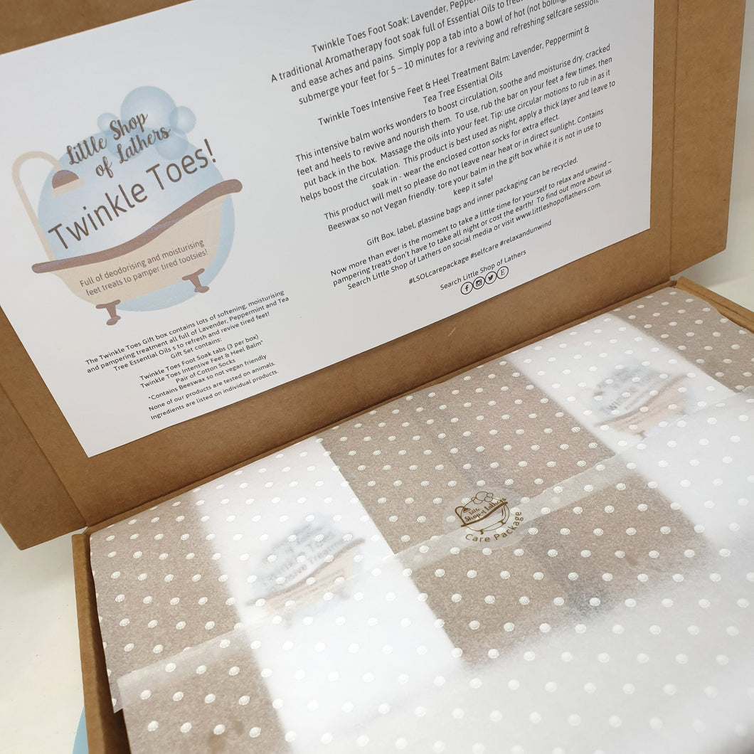 Twinkle Toes Gift Set - Pampering Feet Treats