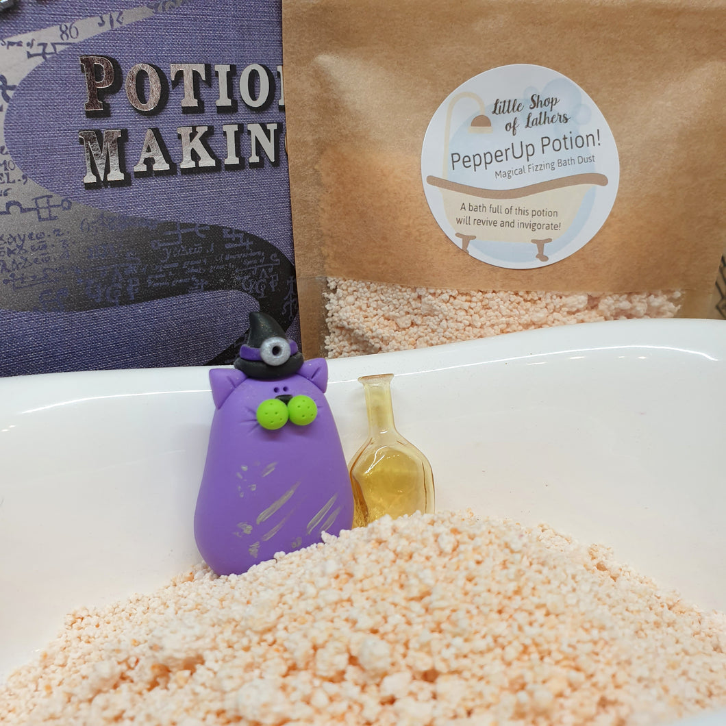 Magical Bath Potion - Pepper-Up - Fizzing Bath Dust