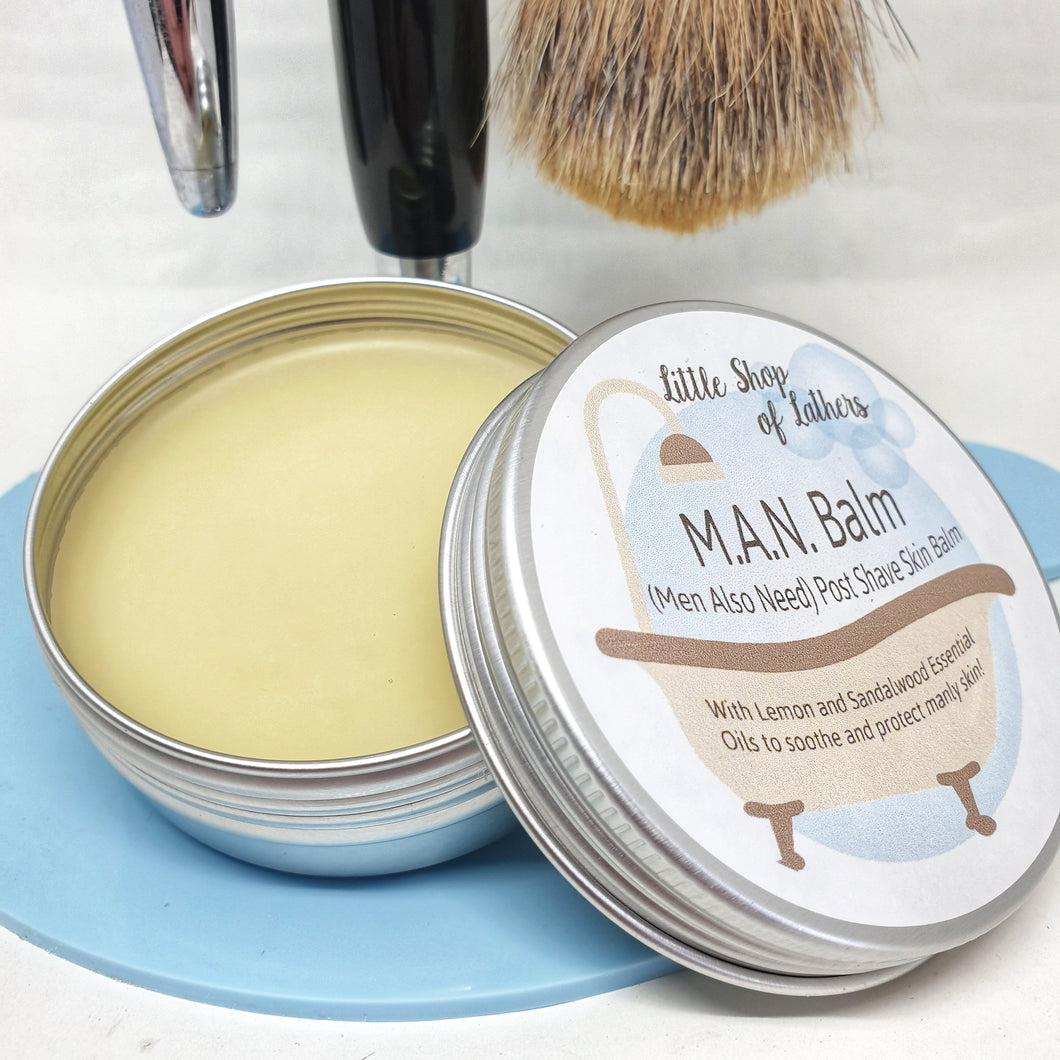 MAN Balm - post shave and moisturising skin balm for men