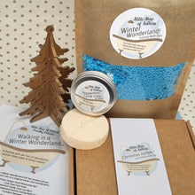 Load image into Gallery viewer, Walking in a Winter Wonderland - Festive Bath and Body Letterbox Gift Set - Christmas Gift
