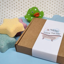 Load image into Gallery viewer, Follow That Star - Festive Bath Bomb Letterbox Gift Set - Christmas Stocking Filler
