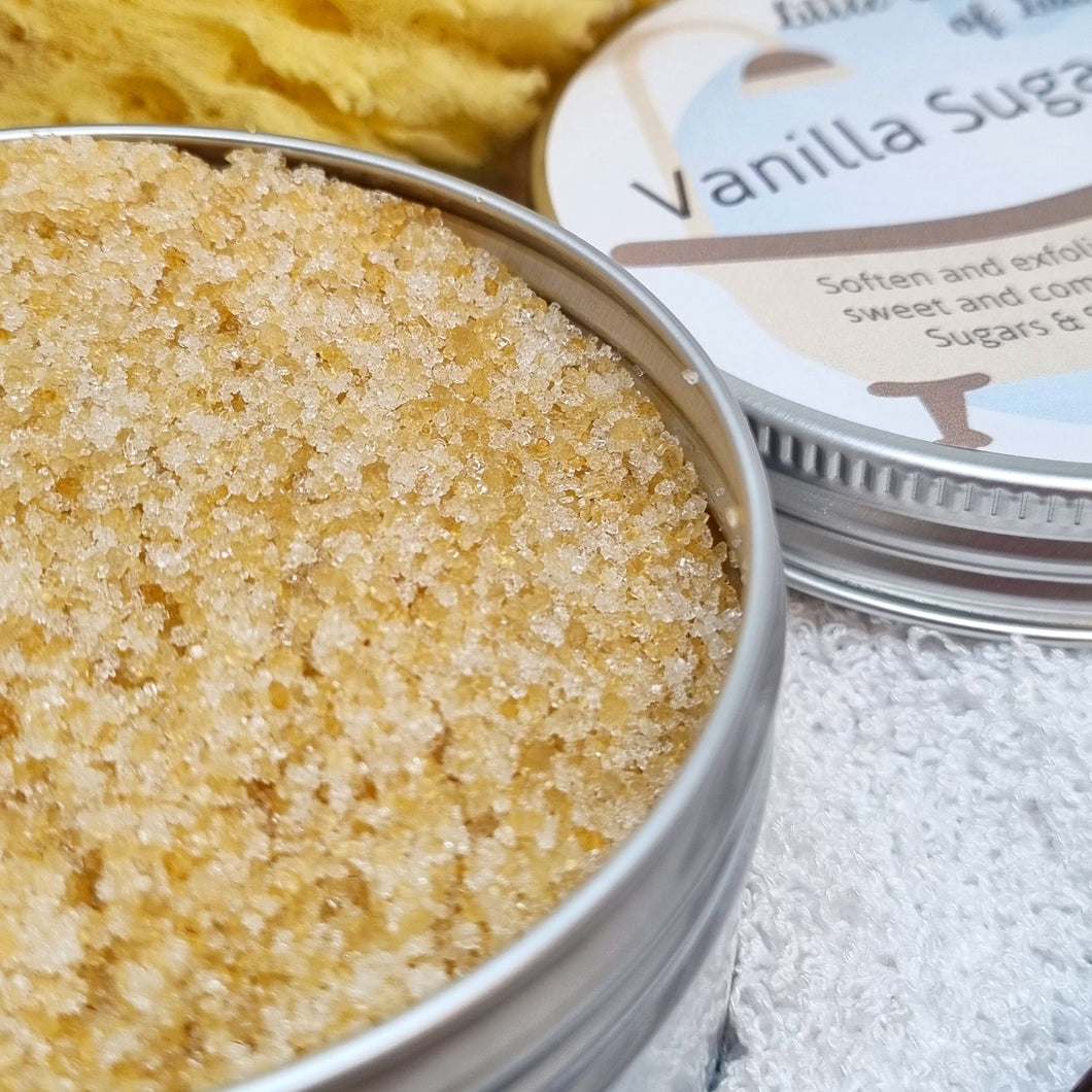 Sugar Scrub - Vanilla - Face and Body Exfoliator