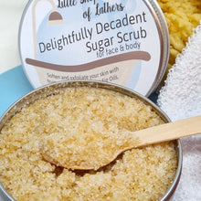 Load image into Gallery viewer, Sugar Scrub - Delightfully Decadent (Fig and Cassis) - Face and Body Exfoliator
