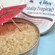 Load image into Gallery viewer, Sugar Scrub - Totally Tropical (Mango &amp; Papaya) - Face and Body Exfoliator
