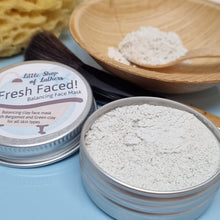 Load image into Gallery viewer, French Clay Face Mask - Balancing - Green Clay with Bergamot Oil - Pampering at-home Spa Treatment
