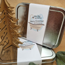Load image into Gallery viewer, Festive Solid Moisturiser Bar - Merry Christmas - Christmas Tree Bar
