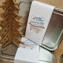 Load image into Gallery viewer, Festive Solid Moisturiser Bar - Christmas Star - Christmas Gift Idea
