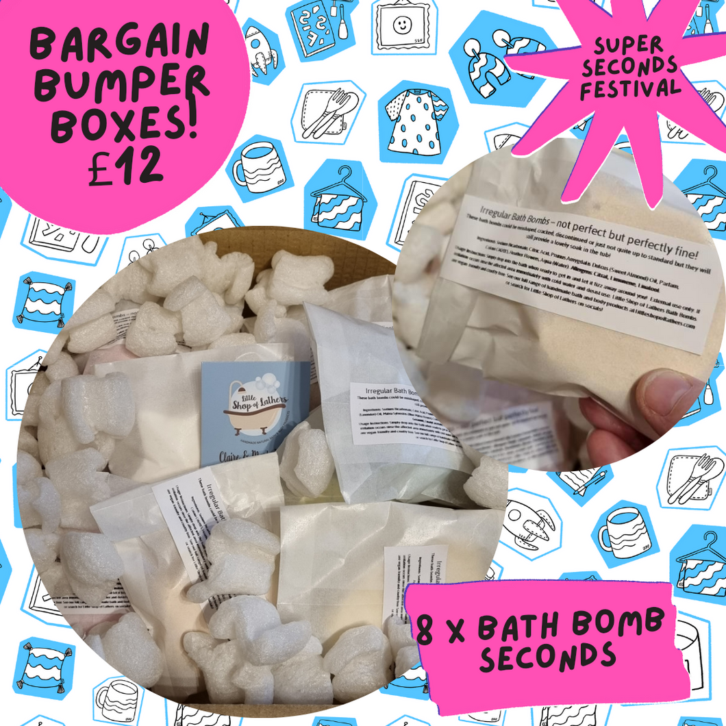 SUPER SECONDS - Bath bomb Bargain Boxes!