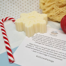 Load image into Gallery viewer, Festive Solid Moisturiser Bar - Snowflake Kisses - Christmas Pampering
